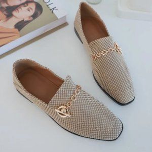 Chain Decor Loafers EUR43 (US11) new size 11